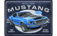 Nostalgic Art Schild Ford Mustang 40 cm x 30 cm, Metall