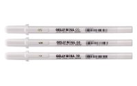 Sakura Gelschreiber Gelly Roll Basic 3er-Set, Weiss