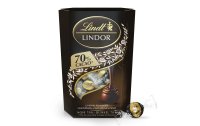 Lindt Schokoladen-Pralinen Lindor Kugeln Dunkel 70% Kakao...