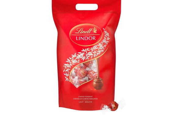 Lindt Schokoladen-Pralinen Lindor Kugeln Milch 1 kg