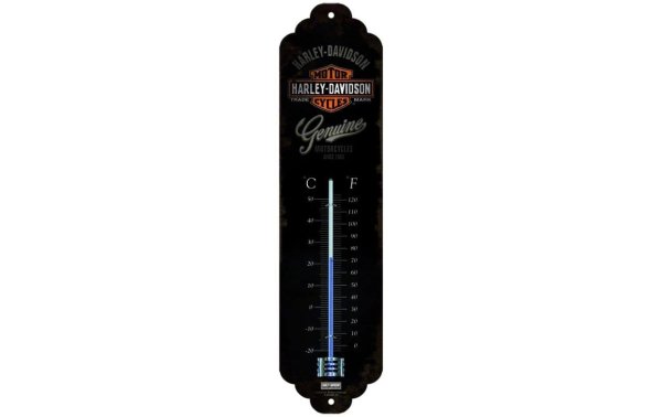 Nostalgic Art Thermometer Harley Davidson 6.5 x 28 cm