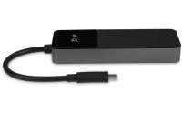 LMP Multiadapter USB-C zu HDMI und VGA Schwarz