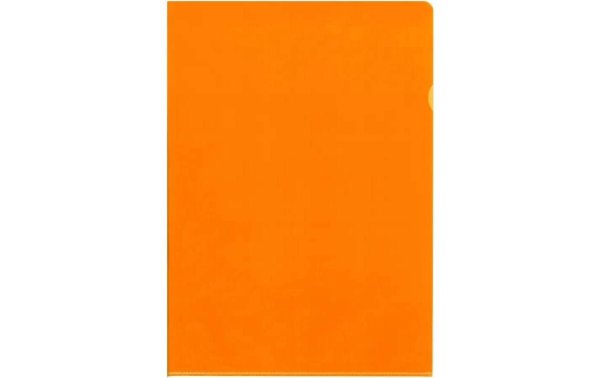 Büroline Sichthülle A4 Orange matt, 100 Stück