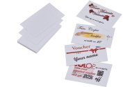 Colop Visitenkarten-Etiketten 85 x 54 mm, 100 Stück