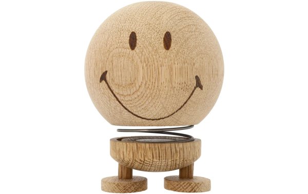 Hoptimist Aufsteller Bumble Smiley Oak S 6.6 cm, Nature