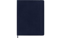 Moleskine Notizbuch Classic XL Softcover Blanko Saphier