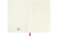 Moleskine Notizbuch Classic A6, Liniert, Softcover Scharlachrot