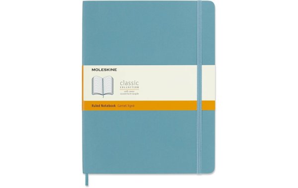 Moleskine Notizbuch Classic XL Softcover Hellblau