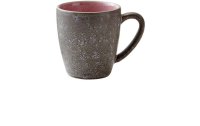 Bitz Kaffeetasse 190 ml, 6 Stück, Grau/Pink