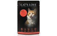 Cats Love Nassfutter Adult Rind, 85 g