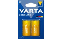 Varta Batterie Longlife C 2 Stück