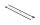 Delock Kabelbinder Schwarz 150 mm x 2.4 mm, 100 Stück