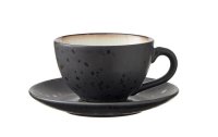 Bitz Kaffeetasse 240 ml, 4 Stück, Schwarz/Mehrfarbig