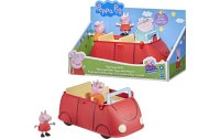 Hasbro Spielfigurenset Peppa Pig rotes Familienauto