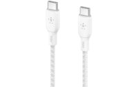 Belkin USB-Kabel Boost Charge 100 W USB C - USB C 2 m Weiss