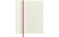 Moleskine Notizbuch Classic A5 Softcover, 192 Seiten, Scharlachrot