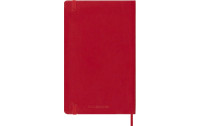 Moleskine Notizbuch Classic A5 Softcover, 192 Seiten, Scharlachrot