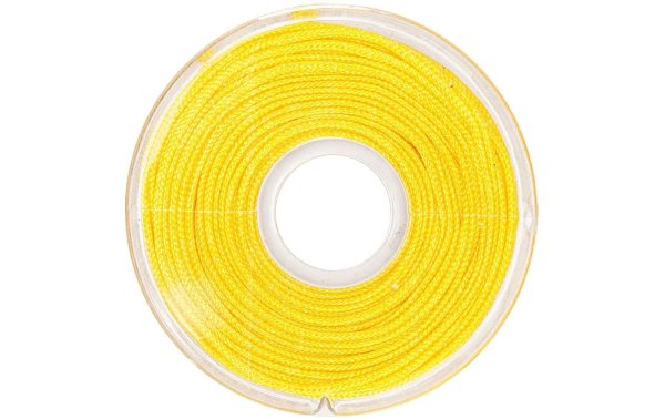 Rico Design Kordelband Makramee 1 mm x 10 m, Gelb