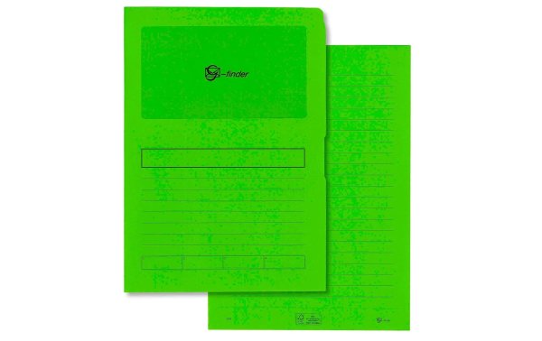 Goessler Ordnungsmappe G-Finder mit VD Intensivgrün, 100 Stück
