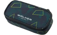 Walker Etui Pencil Box 21 x 10 x 6 cm, Green Polygon