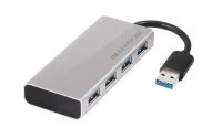 Club 3D USB-Hub USB 3.1 4-Port mit Netzteil