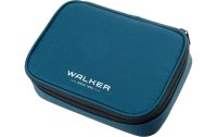 Walker Etui Pencil Box 22.5 x 16 x 6 cm, Steel Blue