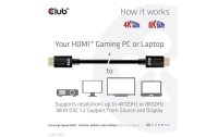 Club 3D Kabel Ultra High Speed 4K120Hz, 8K60Hz HDMI 2.1 - HDMI, 3 m
