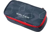 Walker Etui Pencil Box 21 x 10 x 6 cm, Grey Polygon