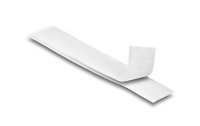 Delock Klettband 15 m x 20 mm mit Haft- und Flauschband Weiss