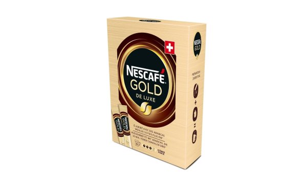 Nescafé Instant Kaffee Gold De Luxe Sticks 15 Portionen