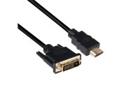 Club 3D Kabel DVI-D – HDMI 1.4, 2 m, Bidirektional