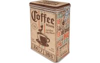 Nostalgic Art Vorratsdose Coffee Sack 1.3 l, Braun/Grün/Rot