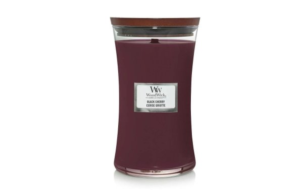 Woodwick Duftkerze Black Cherry large Jar
