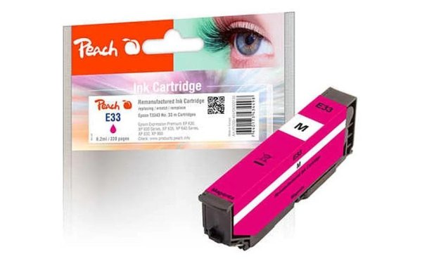 Peach Tinte Epson No. 33 / T3343 Magenta