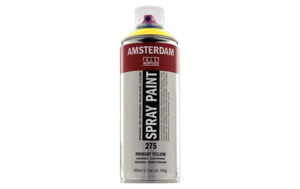 Amsterdam Acrylspray  275 Primärgelb halbdeckend, 400 ml