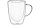 Leonardo Kaffeetasse Duo 300 ml, 4 Stück, Transparent