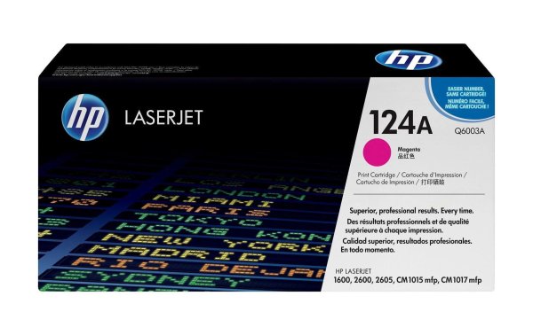 HP Toner Nr. 124A (Q6003A) Magenta