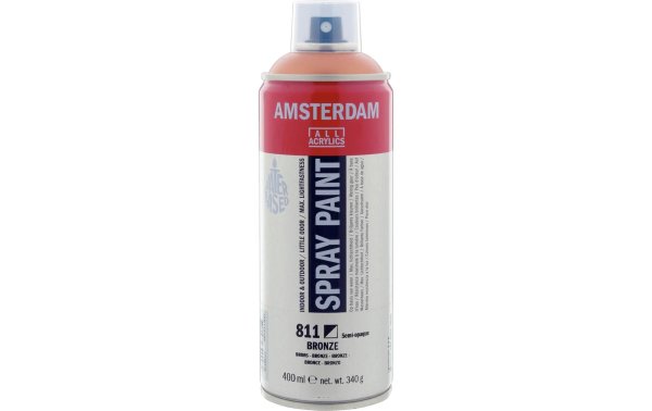 Amsterdam Acrylspray  811 Bronze halbdeckend, 400 ml