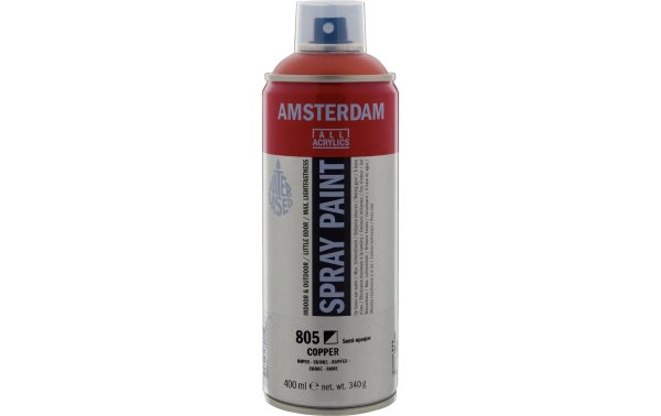 Amsterdam Acrylspray  805 Kupfer halbdeckend, 400 ml