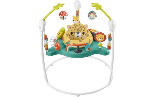 Fisher-Price Beschäftigungsspielzeug Hüpf-Leopard Jumperoo