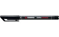 STABILO Folienstift OHPen universal F Permanent, Schwarz