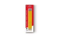 Caran dAche Bleistift HB, mit Radiergummi, 4 Stück