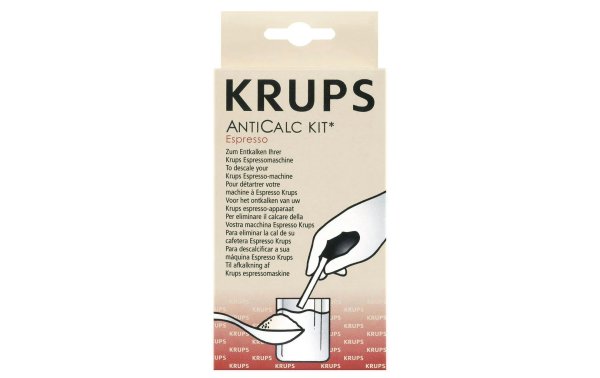 Krups Entkalkungsmittel F05400 Kaffeemaschine 2 Stück