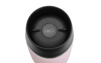 Emsa Thermobecher Travel Mug Waves 360 ml, Puder-Rosa