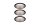 Paulmann Einbauspot Cole Coin 3-Stepdim Set, 18W,2700K,Schwarz/Silber