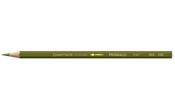 Caran dAche Farbstifte Prismalo 3 mm, 1 Stück, Olivgrün