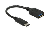 Delock USB 3.1-Adapterkabel  USB A - USB C 0.15 m