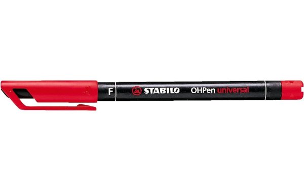 STABILO Folienstift OHPen universal F Rot