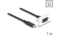 Delock Easy 45 Modul SuperSpeed USB-C zu USB-C, Kabelpeitsche