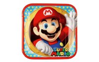 Amscan Einwegteller Super Mario 8 Stück
